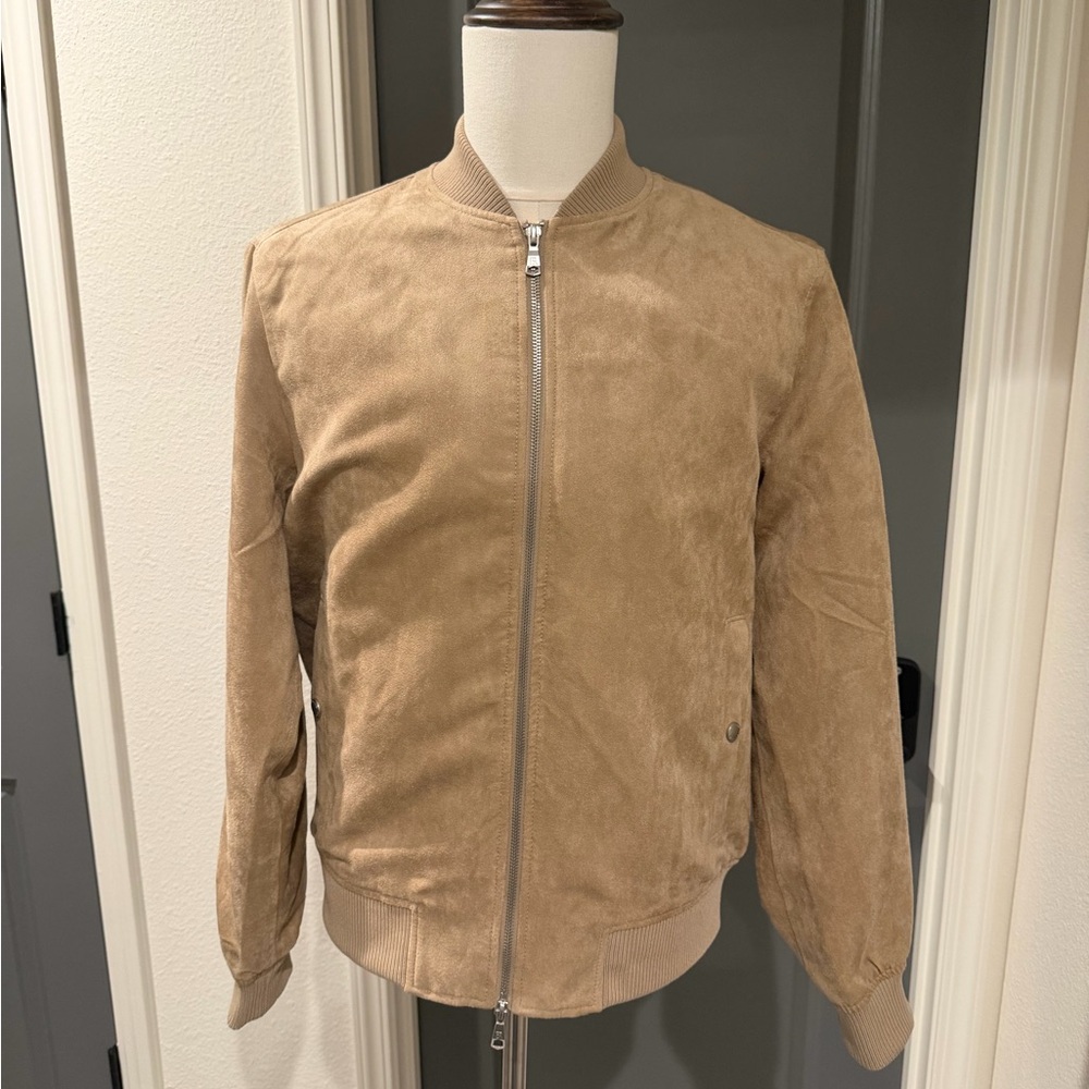 Banana Republic Light Brown Bomber Jacket